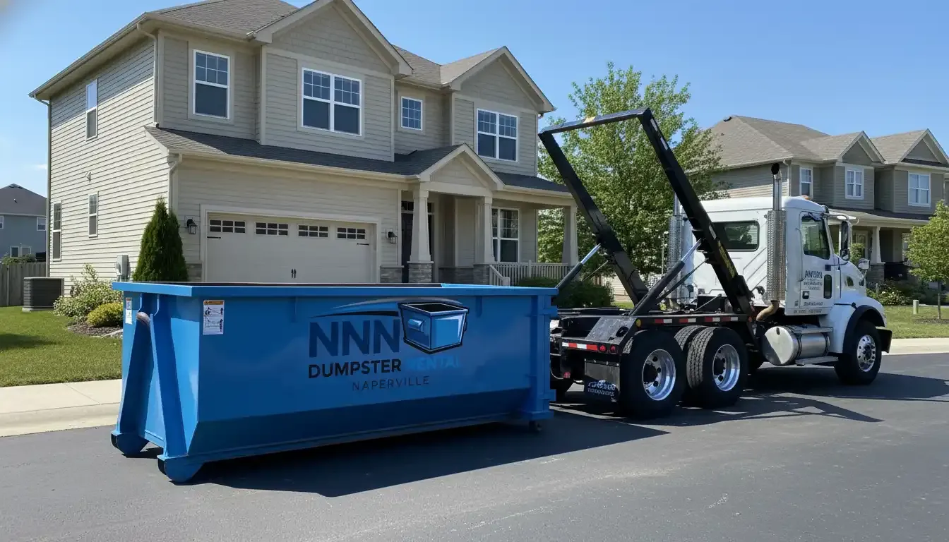 Will a Dumpster Damage My Driveway? How We Protect Naperville Properties