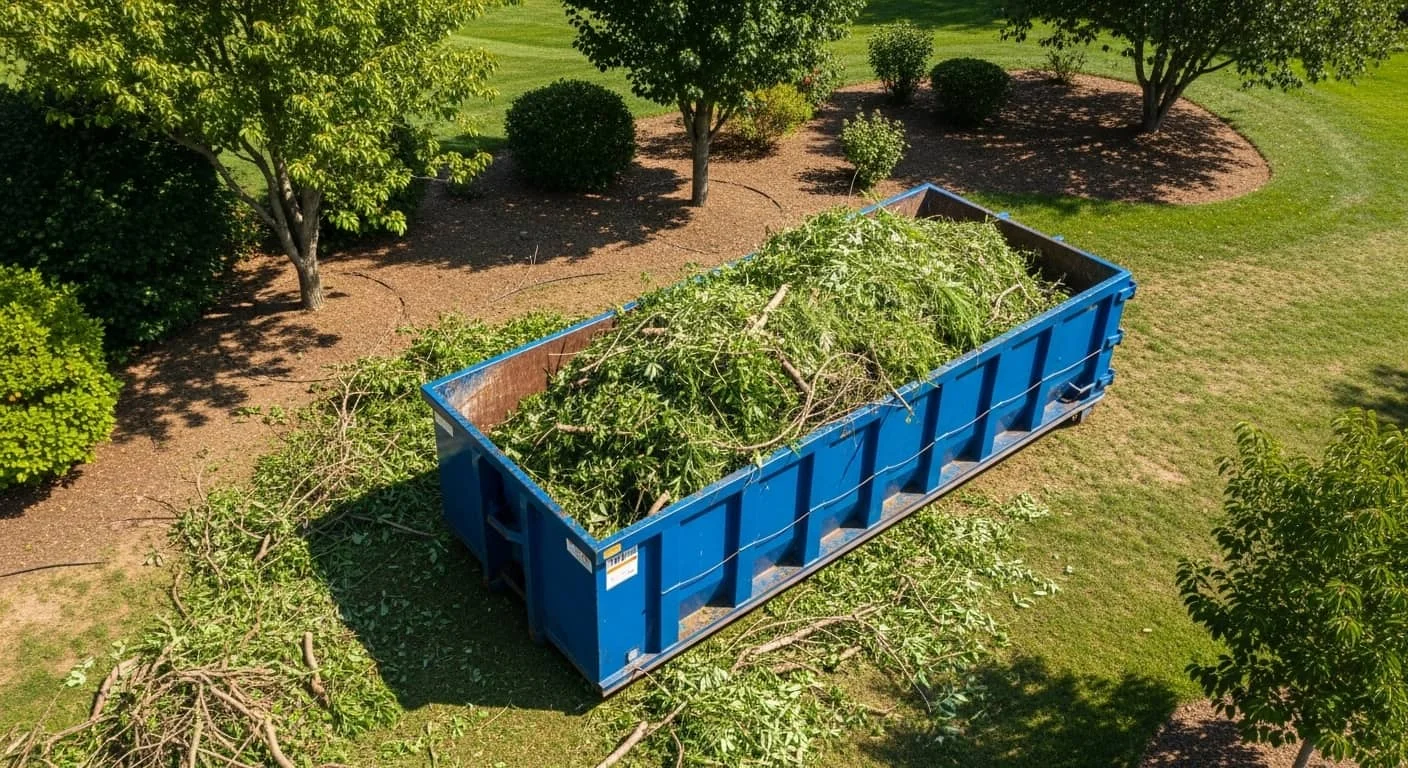 Affordable Yard Waste Dumpster Rental Services In Naperville IL
