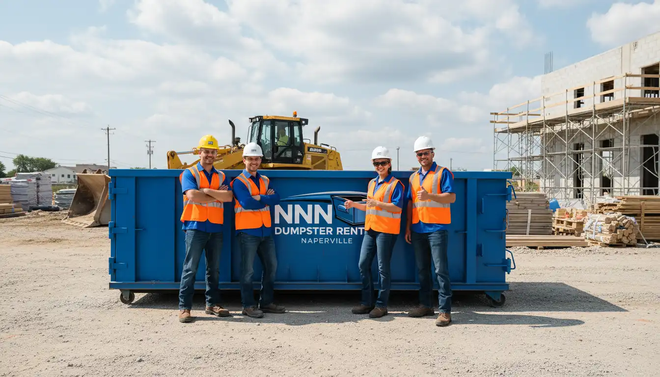 Construction Dumpster Rental In Naperville IL